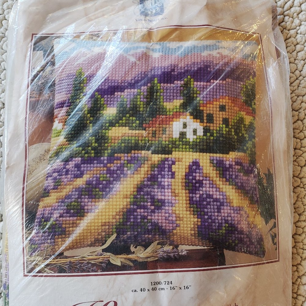 Verachtert Cross Stitch Kit - Vinyard - English, Dutch, German, Swedish